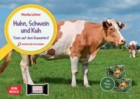 Bild vom Artikel Huhn, Schwein und Kuh. Tiere auf dem Bauernhof. Kamishibai Bildkarten und Memospiel vom Autor Monika Lehner