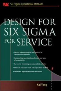 Produktbild: Design for Six Sigma for Service