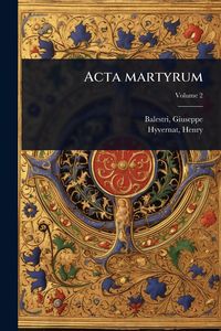 Produktbild: Acta martyrum