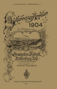 Produktbild: Helfenberger Annalen 1904