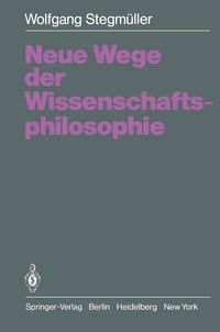 Produktbild: Neue Wege der Wissenschaftsphilosophie