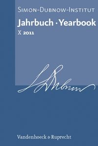 Produktbild: Jahrbuch des Simon-Dubnow-Instituts / Simon Dubnow Institute Yearbook X (2011)