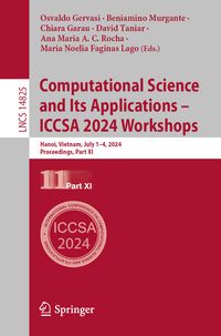 Produktbild: Computational Science and Its Applications &ndash; ICCSA 2024 Workshops