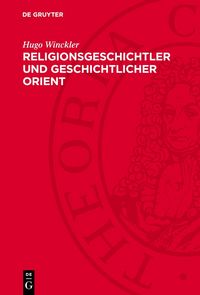 Produktbild: Religionsgeschichtler und geschichtlicher Orient
