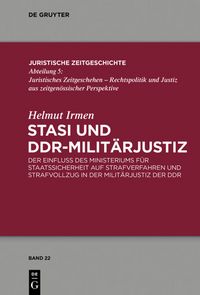 Produktbild: Stasi und DDR-Milit&auml;rjustiz