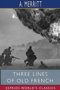 Produktbild: Three Lines of Old French (Esprios Classics)