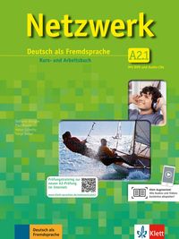 Netzwerk A2 in Teilbänden - Kurs- und Arbeitsbuch, Teil 1 mit 2 Audio-CDs und DVD