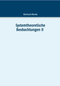 Produktbild: Systemtheoretische Beobachtungen II