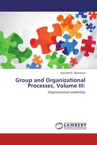 Produktbild: Group and Organizational Processes, Volume III: