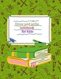 Produktbild: Draw and write notebook for kids