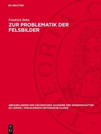 Produktbild: Zur Problematik der Felsbilder