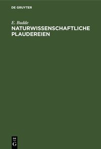 Produktbild: Naturwissenschaftliche Plaudereien