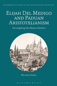 Produktbild: Elijah Del Medigo and Paduan Aristotelianism