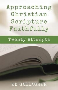 Produktbild: Approaching Christian Scripture Faithfully