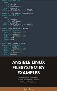Produktbild: Ansible Linux Filesystem By Examples