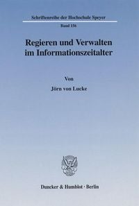 Produktbild: Regieren und Verwalten im Informationszeitalter.