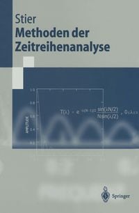 Produktbild: Methoden der Zeitreihenanalyse