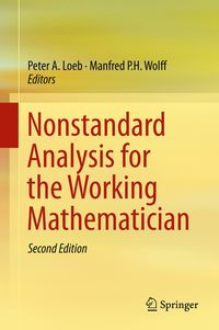 Produktbild: Nonstandard Analysis for the Working Mathematician