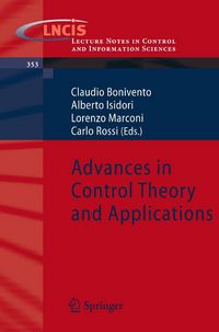 Produktbild: Advances in Control Theory and Applications