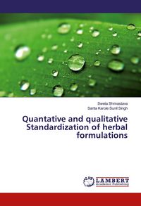 Produktbild: Quantative and qualitative Standardization of herbal formulations