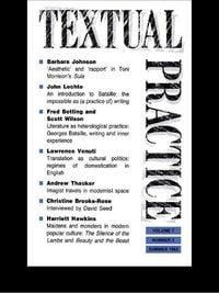 Produktbild: Textual Practice