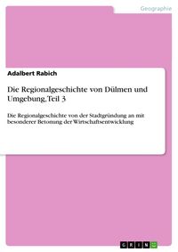 Produktbild: Die Regionalgeschichte von D&uuml;lmen und Umgebung, Teil 3