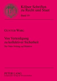 Produktbild: Von Verteidigung zu kollektiver Sicherheit