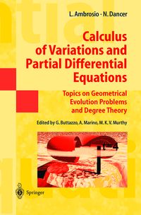 Produktbild: Calculus of Variations and Partial Differential Equations