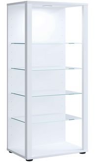Produktbild: Holz Glas Stand Vitrine Sammelvitrine Glasol lll