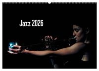 Produktbild: Jazz 2026 (Wandkalender 2026 DIN A2 quer), CALVENDO Monatskalender
