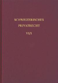 Produktbild: Bd. VI/1: Obligationenrecht. Allgemeiner Teil. Erster Teilband