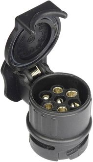Bild vom Artikel HP Autozubehör 28547 Anhänger Adapter [Stecker 7polig - Stecker 13polig] Kunststoff vom Autor 