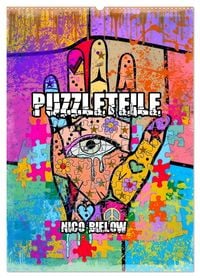 Produktbild: Puzzleteile (Wandkalender 2026 DIN A2 hoch), CALVENDO Monatskalender