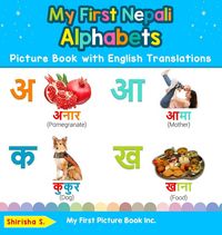 Produktbild: My First Nepali Alphabets Picture Book with English Translations