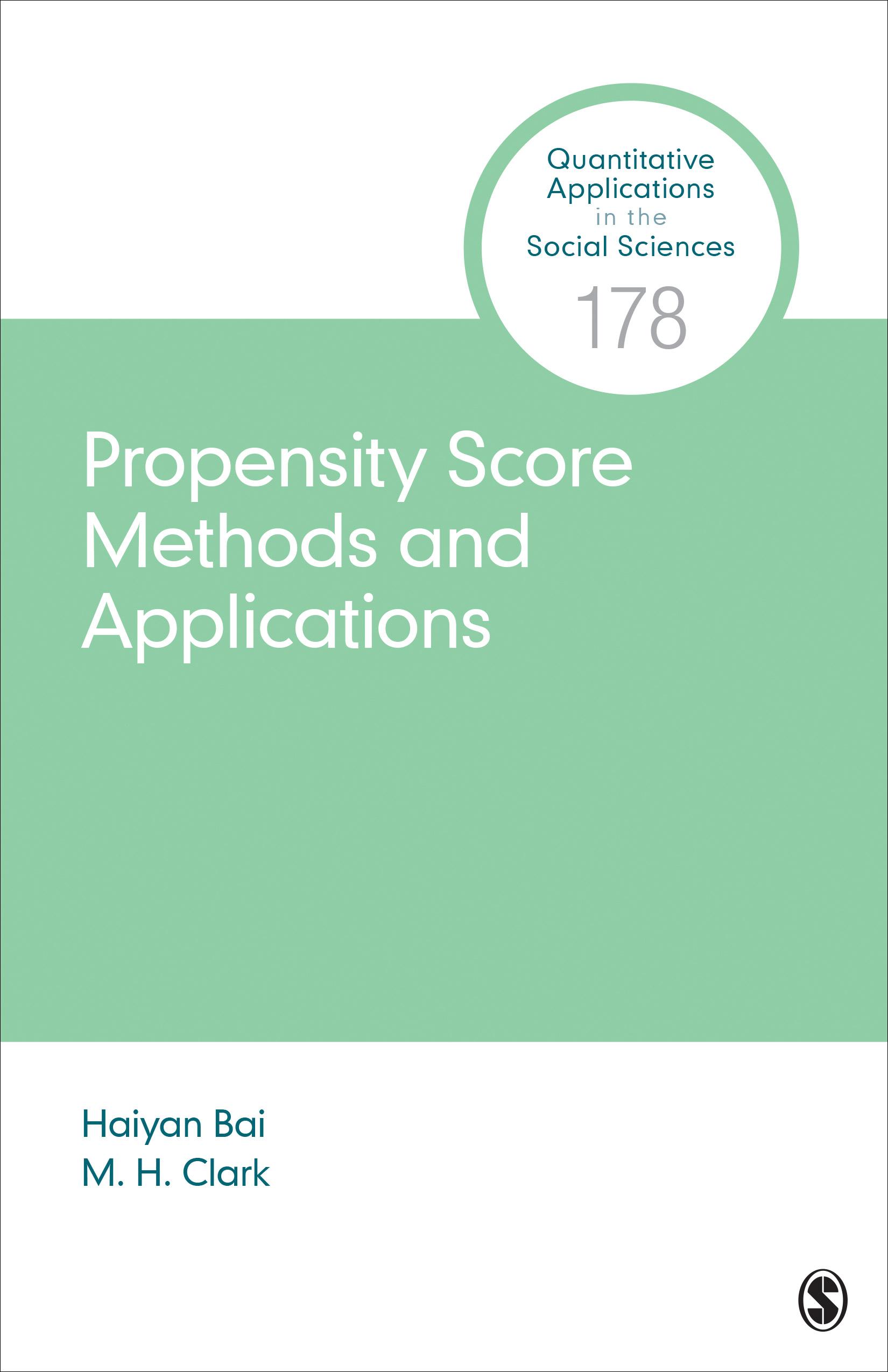 Produktbild: Bai, H: Propensity Score Methods and Applications