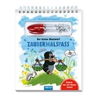 Produktbild: Tr&ouml;tsch Der kleine Maulwurf Zaubermalspa&szlig; mit Wasserstift Malblock