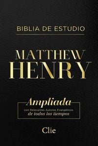 Produktbild: Henry, M: Rvr, Biblia de Estudio Matthew Henry, Leathersoft,