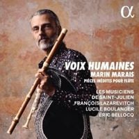 Produktbild: Voix humaines. Marais: Pi&iquest;ces in'dites pour fl-te