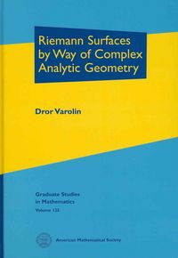 Produktbild: Varolin, D: Riemann Surfaces by Way of Complex Analytic Geo