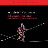 Produktbild: El equilibrista : aforismos y microensayos