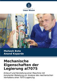 Produktbild: Mechanische Eigenschaften der Legierung al7075