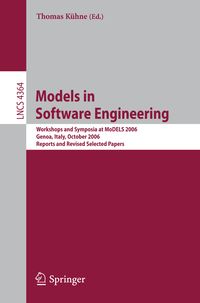 Produktbild: Models in Software Engineering