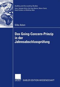 Produktbild: Das Going Concern Prinzip in der Jahresabschlusspr&uuml;fung