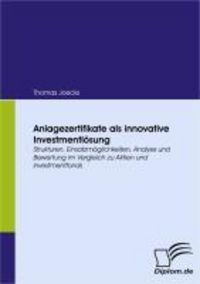 Produktbild: Anlagezertifikate als innovative Investmentl&ouml;sung