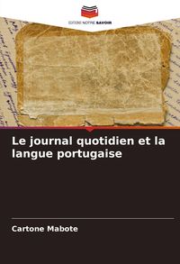 Produktbild: Le journal quotidien et la langue portugaise