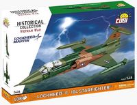 Produktbild: COBI Historical Collection 2426 - Lockheed F-104 Starfighter, Vietnam War, Bausatz 1:48, 438 Teile