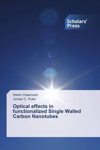 Produktbild: Optical effects in functionalized Single Walled Carbon Nanotubes