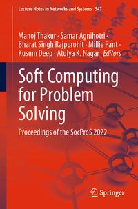 Produktbild: Soft Computing for Problem Solving