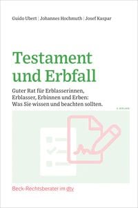 Produktbild: Testament und Erbfall