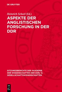 Produktbild: Aspekte der anglistischen Forschung in der DDR